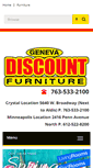 Mobile Screenshot of genevadiscountfurniture.com